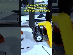 Jack de paletes eléctricos 2000 kg 2 toneladas 3000 kg 3 toneladas Nível de ruído 75 dB A Peso 108 kg