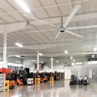 800 m3/h Volume de ar 6,1-7,3 M Ventilador de ventilação de baixo ritmo de alto volume para circulação de ar