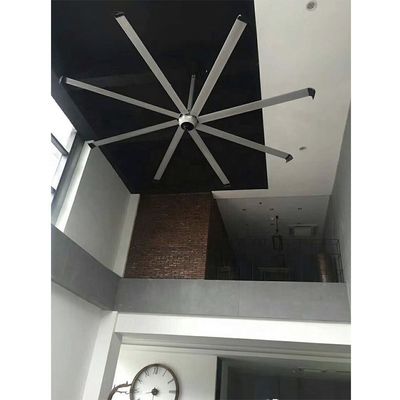 Ventilador de teto para o canteiro de obras Ventilação de 3,6 m Ventilador HVLS de alto volume 1500W 220V 10ft