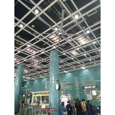 Ventilador de teto para o canteiro de obras Ventilação de 3,6 m Ventilador HVLS de alto volume 1500W 220V 10ft