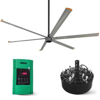 1500w 220v 12ft 10ft 20ft 18ft 16ft grande ventilador de fluxo axial para desempenho de armazém