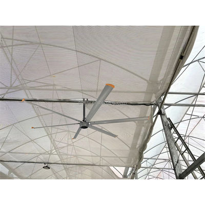 1500w 220v 12ft 10ft 20ft 18ft 16ft Ventilador de teto de armazém com 800m3/h Volume de ar