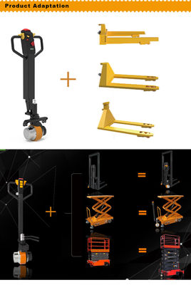 1 tonelada 2 toneladas 48V micro bateria pressão hidráulica fácil para pallet Truck empilhadeira elétrica