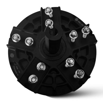 IE 1 Eficiência 1100w Motor PMSM de 3 fases para ventilador de teto HVLS BLDC industrial grande