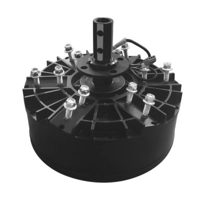 Motor de ventilador de refrigeração BLDC silencioso e poderoso de 24 pés 1500W para ventilador de teto HVLS industrial