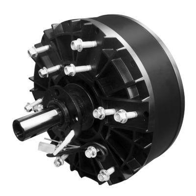 Motor de ventilador de refrigeração BLDC silencioso e poderoso de 24 pés 1500W para ventilador de teto HVLS industrial