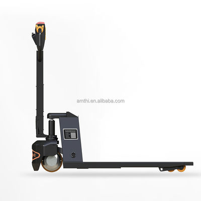 Caminhão de elevação de 1 tonelada Rodas Nylon PU Power Souce DC MOTOR AMTHI Tesoura Caminhão de paletes