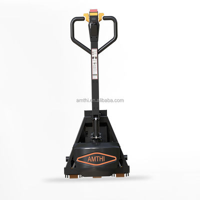 Caminhão de elevação de 1 tonelada Rodas Nylon PU Power Souce DC MOTOR AMTHI Tesoura Caminhão de paletes