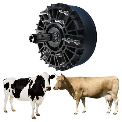 Instalação de 13 pés de grande diâmetro 3 Fase 220V 750W Industrial AC HVLS Frio BLDC Motor de ventilador