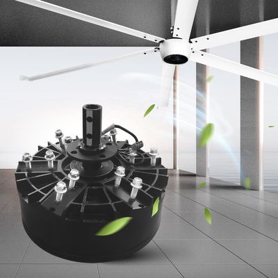 Potente 220V/380V 1500w indução HVLS BLDC motor de ventilador para 16ft 18ft Big Wind Workshop