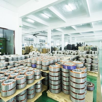 220v 380v PMSM BLDC CCC HVLS Motor de ventilador de arrefecimento de ar de teto para áreas sensíveis ao ruído