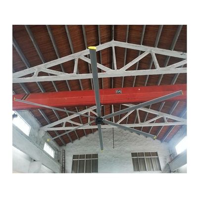 800m3/h Volume de ar 1.5kw AC Fano de refrigeração de fase única Motor para ventilador de teto industrial