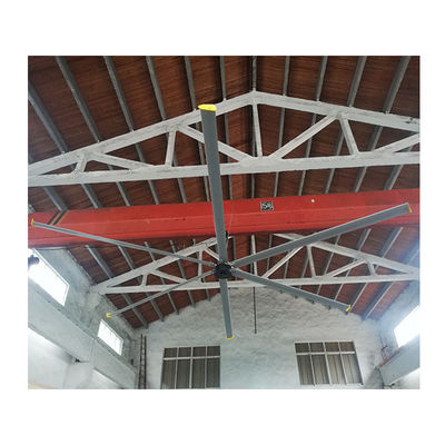 Grande motor de ventilador industrial fabricado com faixa de RPM 40-130RPM e comprimento do ventilador 3-8M